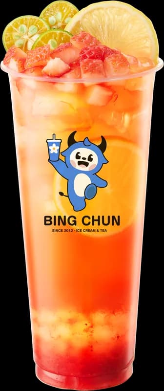 Strawberry Lemon Tea — fruit tea from Bing Chun Sri Lanka